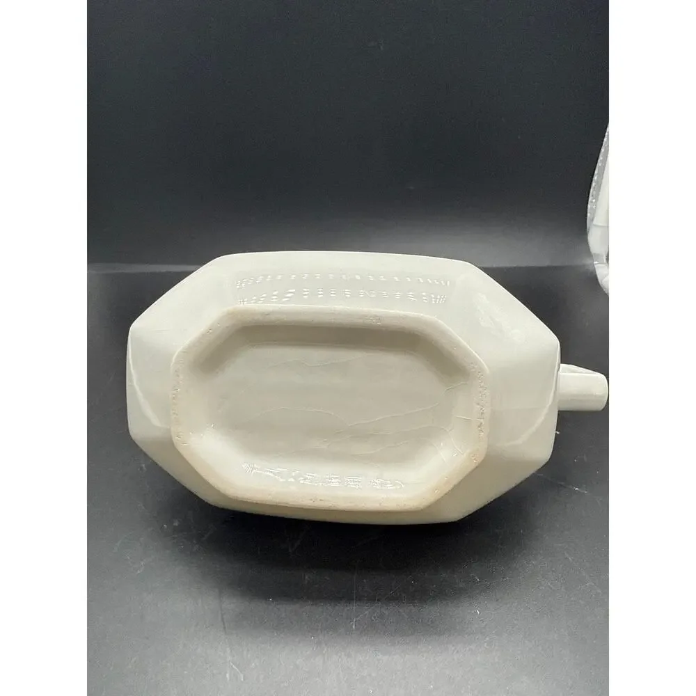 Johnson Bros Gravy Boat Only Heritage White Ironstone Made In England